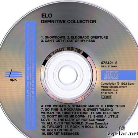 Electric Light Orchestra - Definitive Collection (1992) [FLAC (tracks + .cue)]