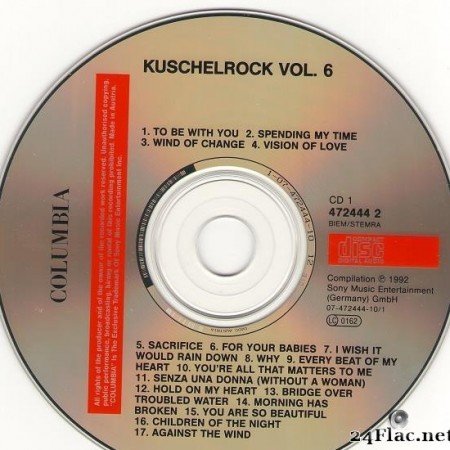 VA - KuschelRock 6 (1992) [FLAC (tracks + .cue)]
