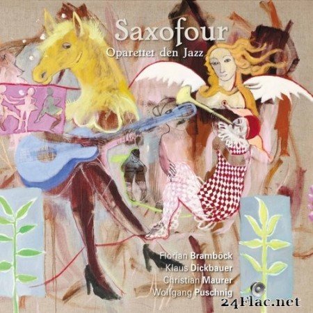 SaxoFOUR - Oparettet den Jazz (2020) Hi-Res