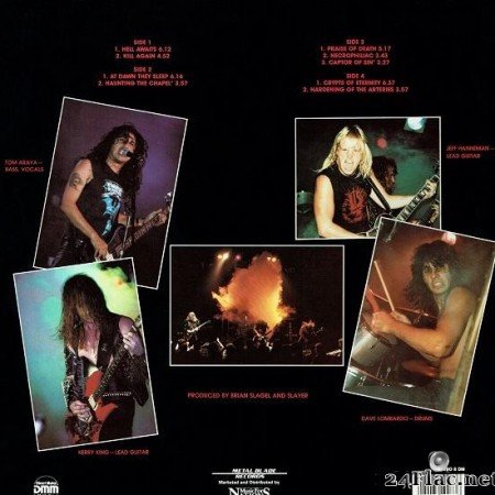 Slayer - Hell Awaits (1985/1988) [FLAC (image + .cue)]
