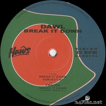 Dawl - Break It Down (2020) Hi-Res