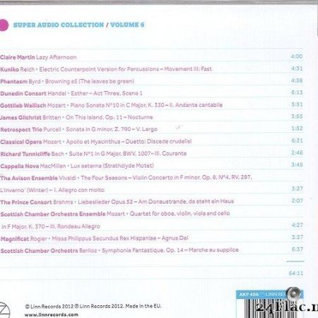 VA - The Super Audio Collection Vol. 6 (2012) [DSD64 (image + .cue)]
