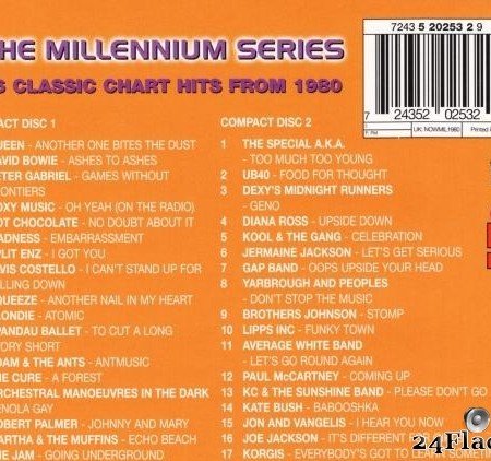 VA - Now That's What I Call Music! 1980: The Millennium Series (1999) [FLAC (tracks + .cue)]