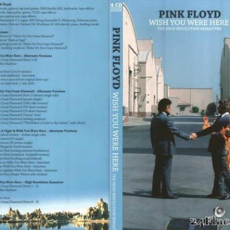 Pink Floyd - Wish You Were Here High Resolution Remasters (2017) [FLAC (tracks + .cue)]