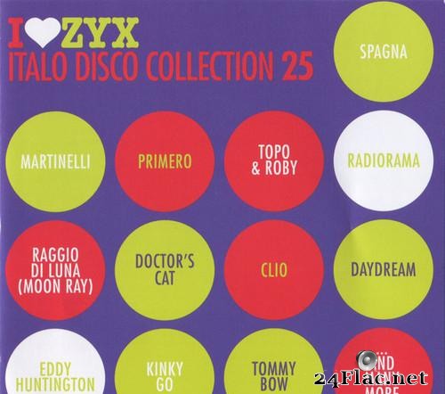 VA - I Love ZYX Italo Disco Collection 25 (2018) FLAC (tracks + .cue ...