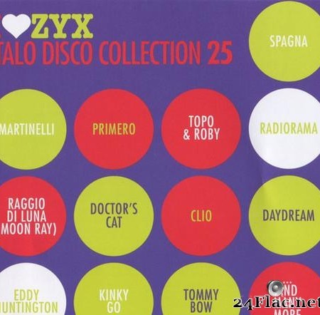 VA - I Love ZYX Italo Disco Collection 25 (2018) [FLAC (tracks + .cue)]