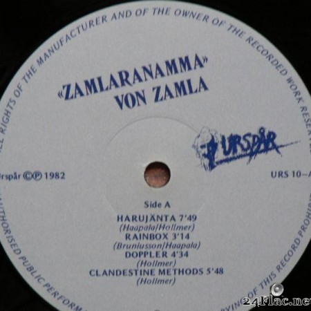 Von Zamla - Zamlaranamma (1982) [Vinyl] [FLAC (image + .cue)]