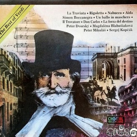 Giuseppe Verdi, Peter Dvorsky, Magdalena Blahusiakova, Peter Mikulas & Sergej Kopcak - The Best Of Verdi (1990) [FLAC (tracks + .cue)]