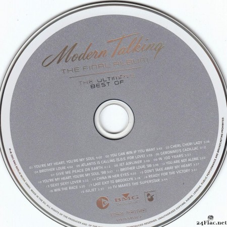Modern Talking - The Final Album - The Ultimate Best Of (2003) [FLAC (tracks + .cue)]