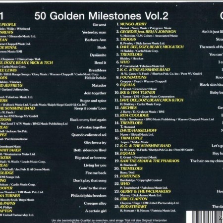 VA - 50 Golden Milestones Vol.2 (1997) [FLAC (tracks + .cue)]