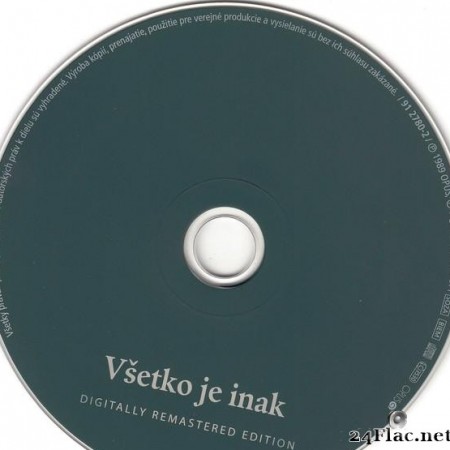 Hammel, Varga & Peteraj - Vsetko Je Inak (1989/2007) [FLAC (tracks + .cue)]