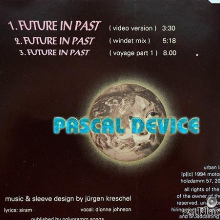 Pascal Device - Future In Past (1994) [FLAC (tracks + .cue)]
