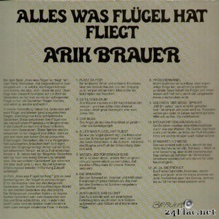 Arik Brauer - Alles Was FlГјgel Hat Fliegt (1973) [Vinyl] [FLAC (tracks)]
