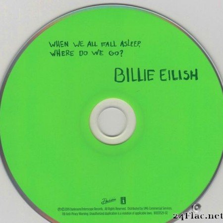 Billie Eilish - When We All Fall Asleep, Where Do We Go? (Target Deluxe Edition) (2020) [FLAC (tracks + .cue)]