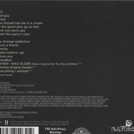 Billie Eilish - When We All Fall Asleep, Where Do We Go? (Target Deluxe Edition) (2020) [FLAC (tracks + .cue)]