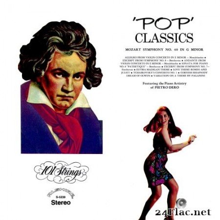 101 Strings Orchestra - Pop Classics (Remastered from the Original Alshire Tapes) (1972/2020) Hi-Res