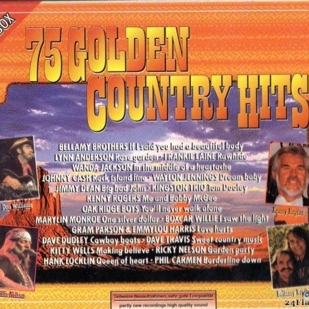 VA - 75 Golden Country Hits (Box Set) (1997) [FLAC (tracks + .cue)]