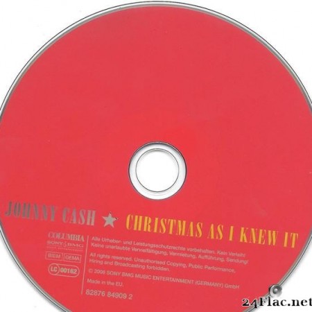 Johnny Cash - Christmas As I Knew It (2006) [FLAC (tracks + .cue)]