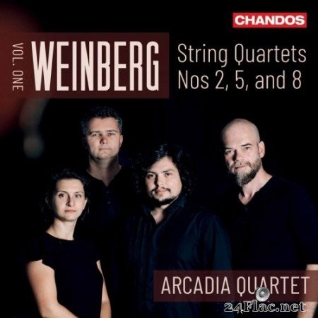 Arcadia Quartet - Weinberg: String Quartets, Vol. 1 (2021) Hi-Res
