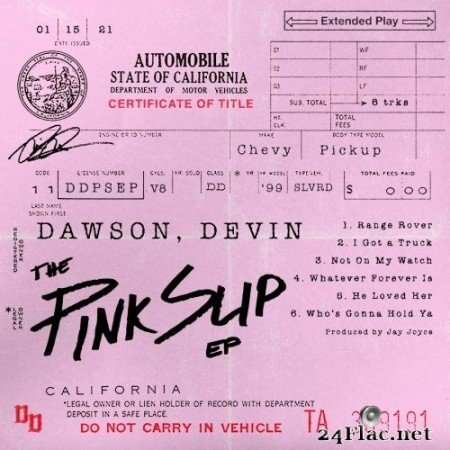 Devin Dawson - The Pink Slip EP (2021) Hi-Res