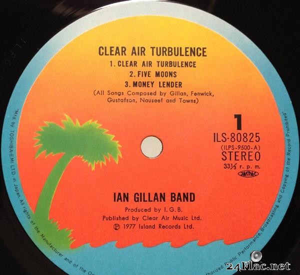 Ian Gillan Band - Clear Air Turbulence (1977) [Vinyl] [FLAC (image + .cue)]