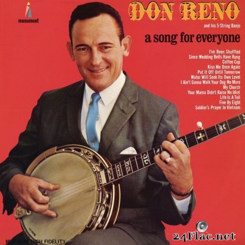 Don Reno - A Song for Everyone (1966/2016) Hi-Res