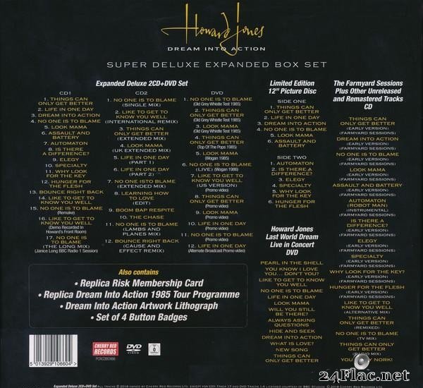 Howard Jones - Dream Into Action (Super Deluxe Expanded Box Set) (1985/2018) [FLAC (tracks + .cue)]