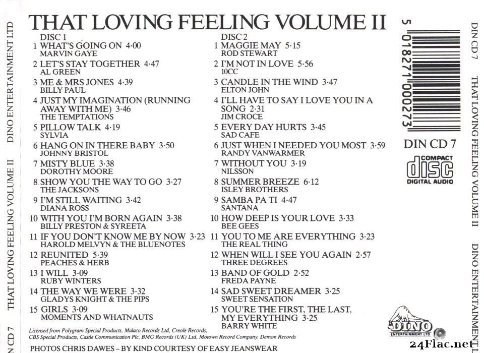VA - That Loving Feeling Volume II (1990) [FLAC (tracks + .cue)]