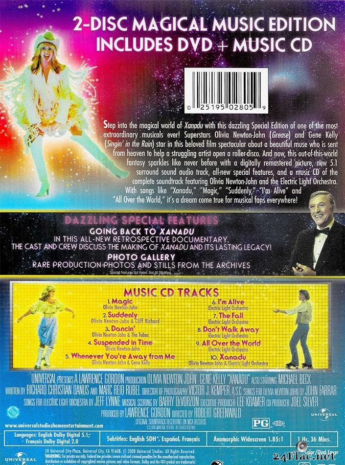 Electric Light Orchestra & Olivia Newton-John вЂЋвЂ“ Xanadu (From The Original Motion Picture Soundtrack) (1980) [FLAC (tracks + .cue)]