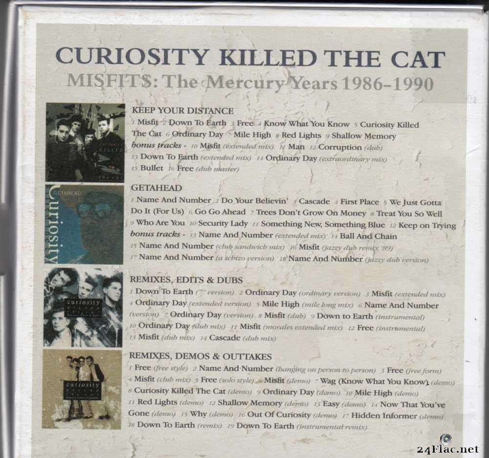 Curiosity Killed The Cat - Misfits: The Mercury Years 1986-1990. (2018) [FLAC (tracks + .cue)]