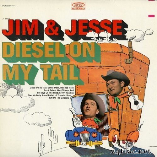Jim & Jesse - Diesel On My Tail (1967) Hi-Res