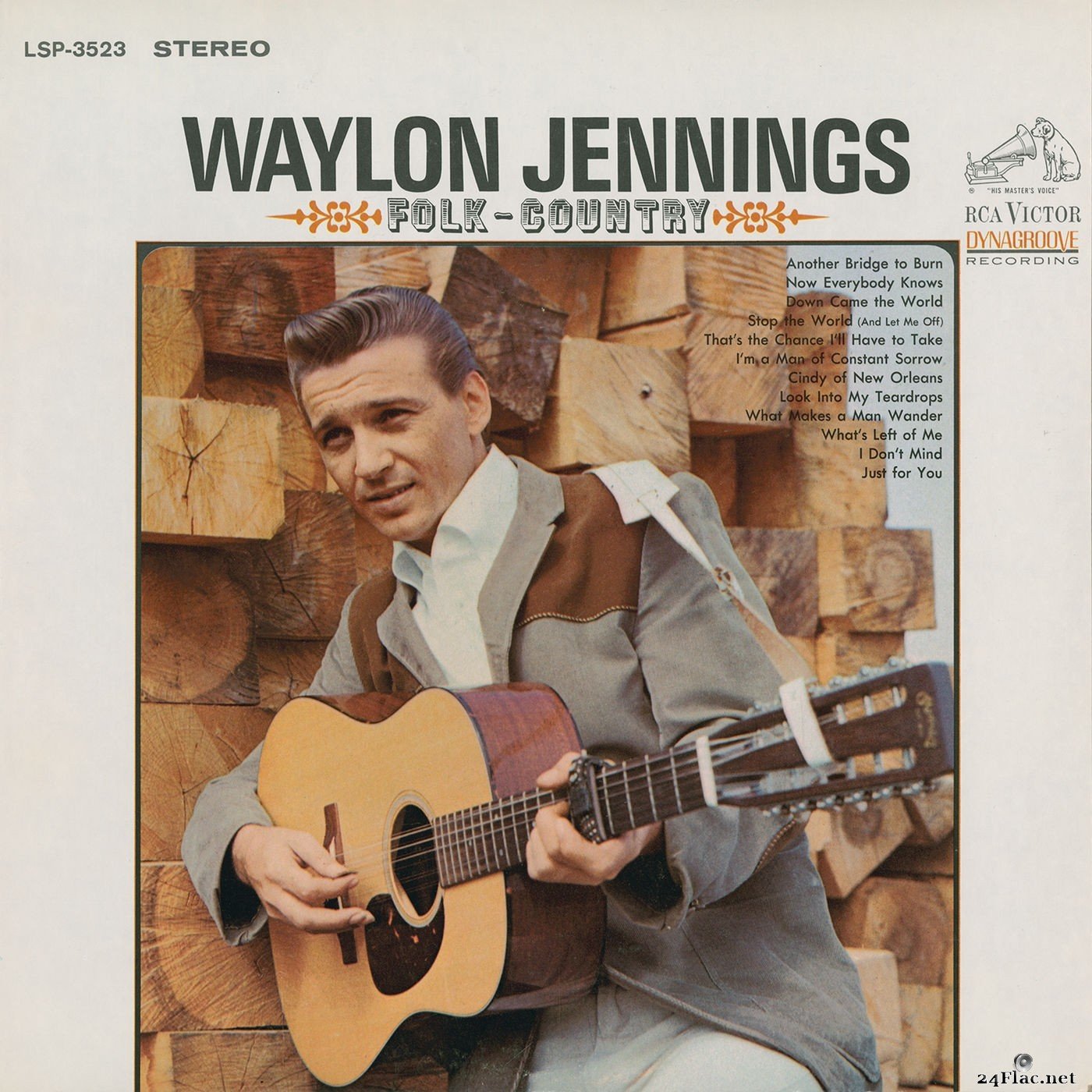 Waylon Jennings - Folk-Country (2016) Hi-Res