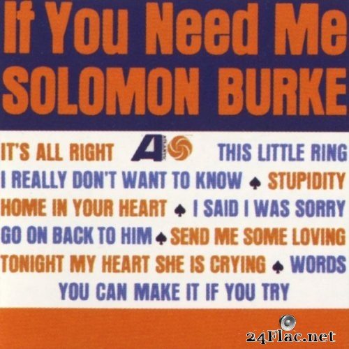 Solomon Burke - If You Need Me (1963/2005) Hi-Res