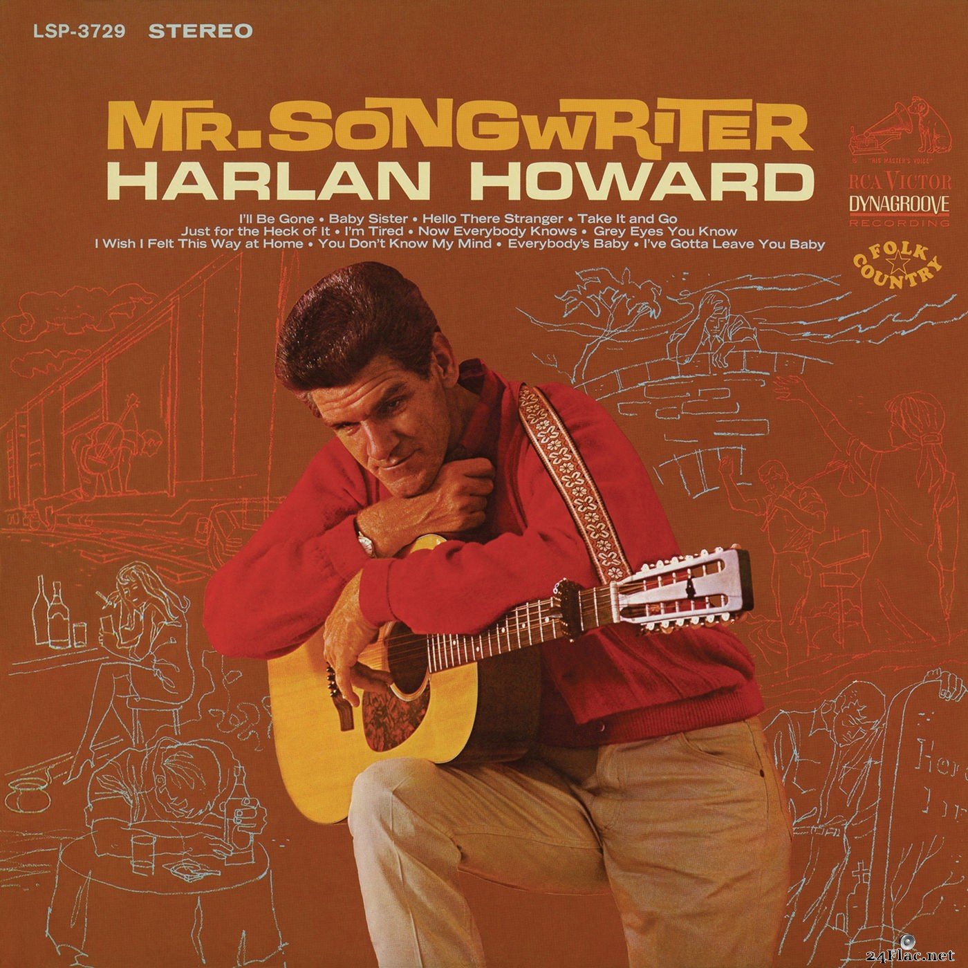 Harlan Howard - Mr. Songwriter (2017) Hi-Res