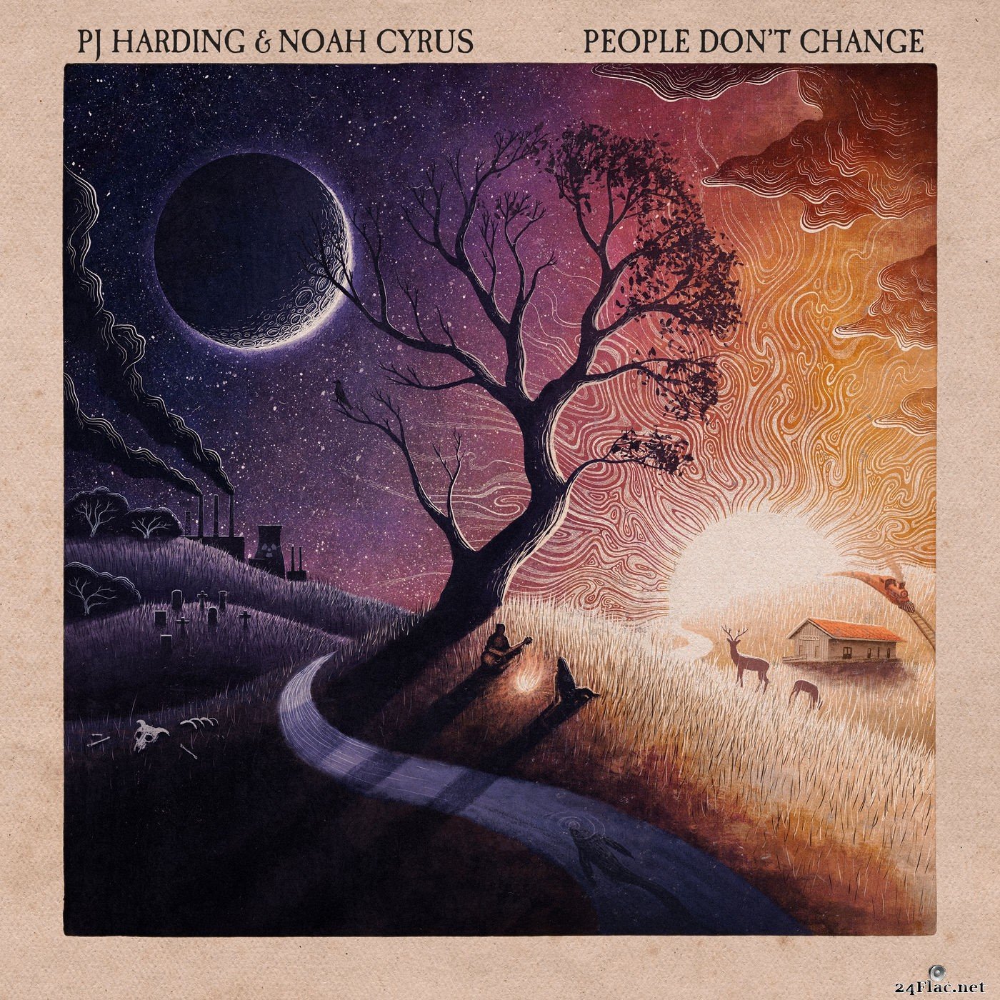 PJ Harding & Noah Cyrus - People Don't Change (2021) Hi-Res