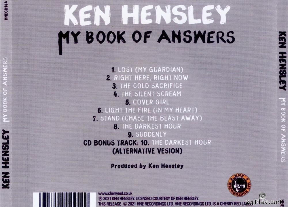 Ken Hensley - My Book Of Answers (2021) [FLAC (tracks + .cue)]