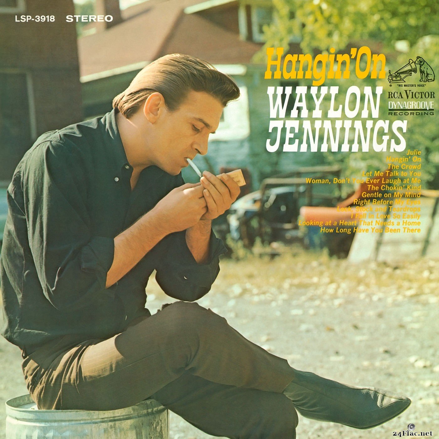 Waylon Jennings - Hangin&#039; On (2018) Hi-Res