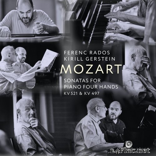 Ferenc Rados, Kirill Gerstein - Mozart: Sonatas for Piano Four Hands, K. 521 & 497 (2021) Hi-Res