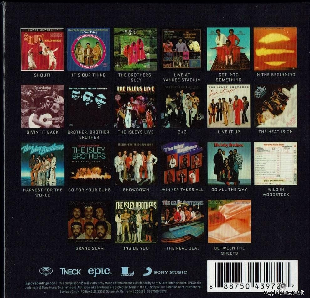 The Isley Brothers - The RCA Victor & T-Neck Album Masters (Box Set) (1959-1983) (2015) [FLAC (tracks + .cue)]
