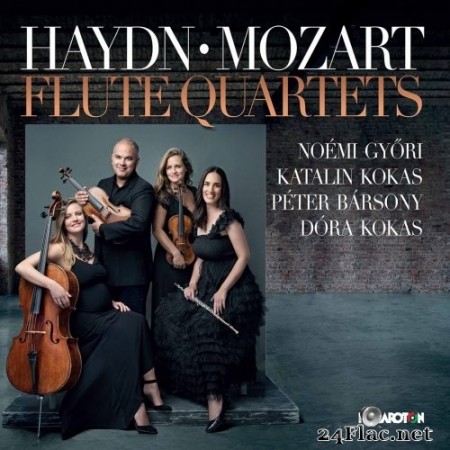 Noémi Győri, Katalin Kokas, Péter Bársony, Dóra Kokas - Haydn & Mozart: Flute Quartets (2021) Hi-Res
