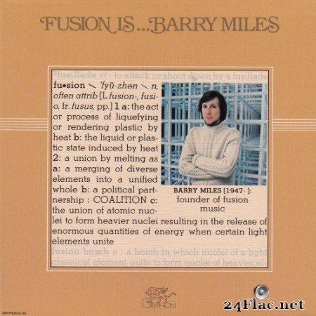 Barry Miles - Fusion Is... (2006) Hi-Res