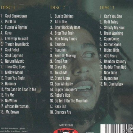 Bob Marley & The Wailers - A Legend: 50 Reggae Classics (2007) [FLAC (tracks + .cue)]