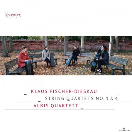 Albis Quartett - Klaus Fischer-Dieskau: String Quartets No. 1 & 4 (2021) Hi-Res