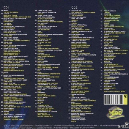 Armin van Buuren - A State Of Trance 1000 Celebration Mix (2021) [FLAC (tracks + .cue)]