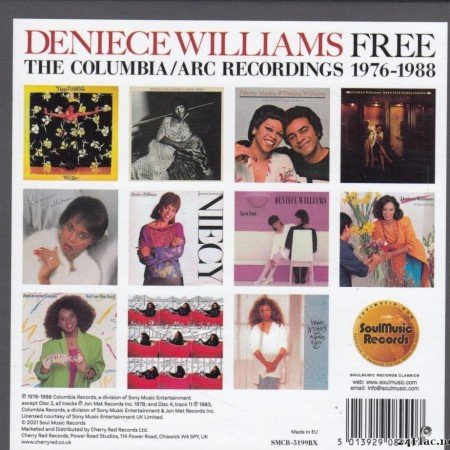 Deniece Williams - Free: The Columbia/ARC Recordings 1976-1988 (Box Set) (2021) [FLAC (tracks + .cue)]