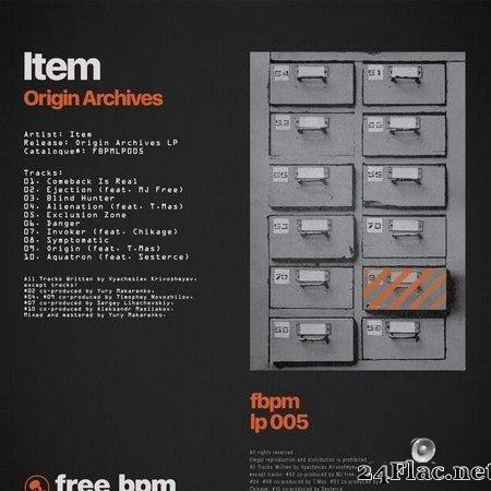 Item - Origin Archives (2021) [FLAC (tracks)]