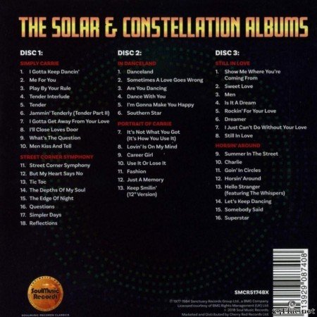 Carrie Lucas - Dance With You (The Solar & Constellation Albums) (Box Set) (2018) [FLAC (tracks + .cue)]