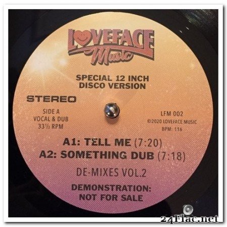VA - Loveface - De-Mixes Vol.2 (2020/2021) Vinyl