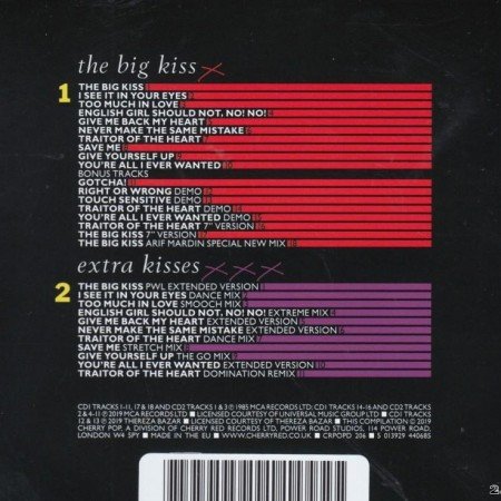 Thereza Bazar - The Big Kiss (Deluxe Edition) (1985/2019) [FLAC (tracks + .cue)]
