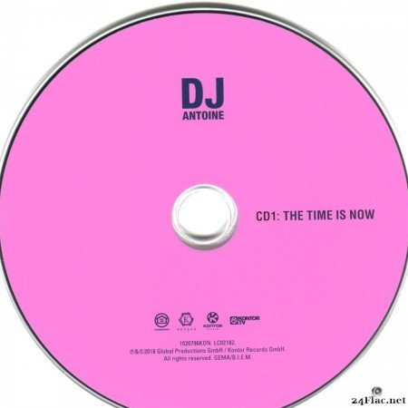 DJ Antoine - The Time Is Now (2018) [FLAC (tracks + .cue)]